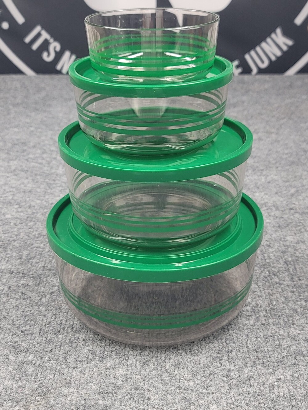 Vintage 1970s-80s Cosmoplast Per Alimenti Italy Nesting Bowls Retro
